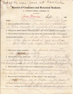 Juan Thomas Wayhama Student File Juan Thomas Wayhama Student File