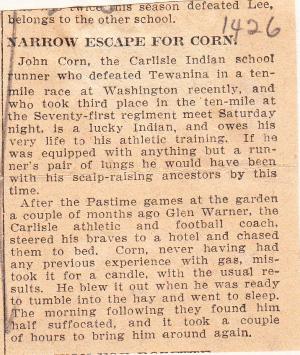 John Corn (Ee-te-ne) Student File John Corn (Ee-te-ne) Student File