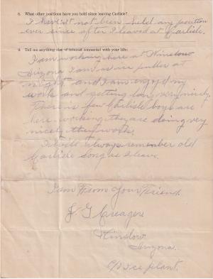 John Creager (Phshina) Student File John Creager (Phshina) Student File