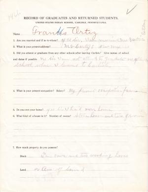 Francis Ortiz Student File Francis Ortiz Student File