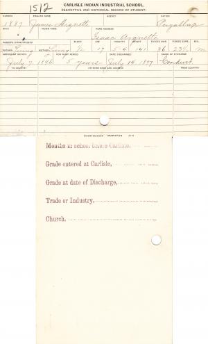 James Arquette Student File James Arquette Student File