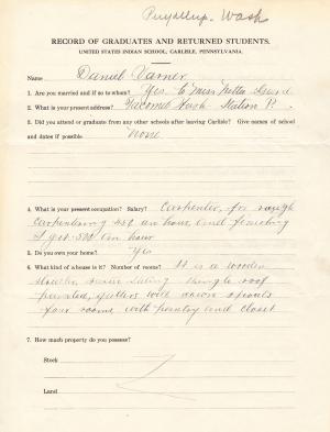 Daniel Varner Student File Daniel Varner Student File