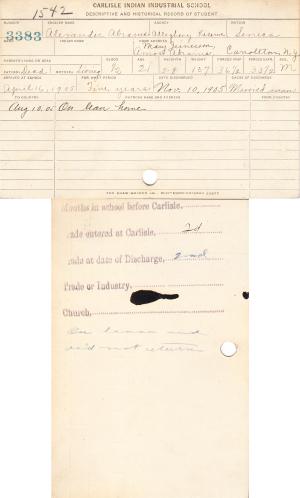 Alexander Abrams Student File Alexander Abrams Student File
