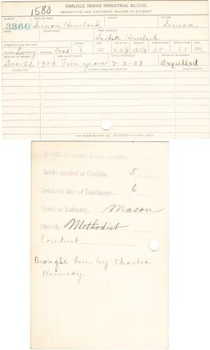 Simon Hemlock Student File Simon Hemlock Student File