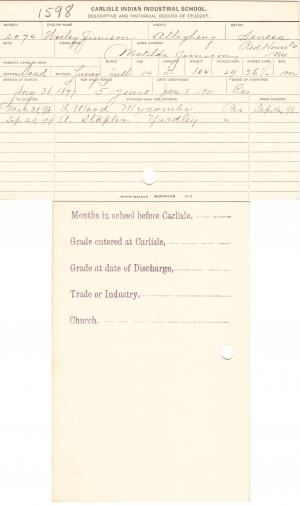 Wesley Jamison Student File Wesley Jamison Student File