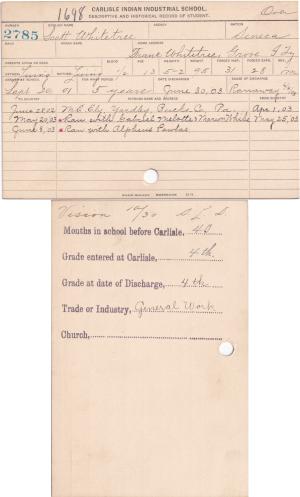 Scott Whitetree Student File Scott Whitetree Student File