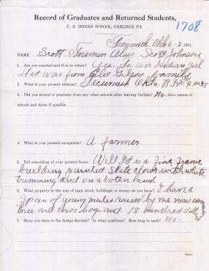 Scott Foreman Student File Scott Foreman Student File