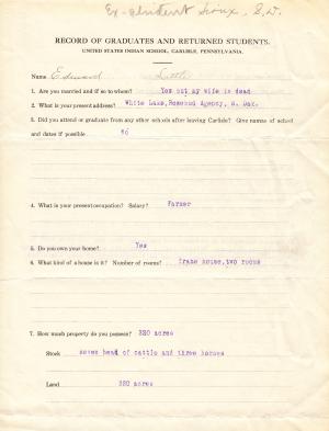Edward Little Student File Edward Little Student File