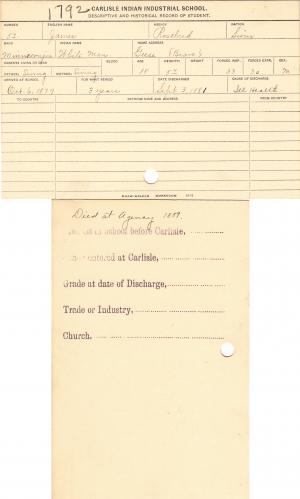 James (White Man) Student File James (White Man) Student File