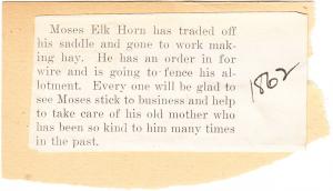 Moses L. Elkhorn (Sunka Wakaw Wicake) Student File Moses L. Elkhorn (Sunka Wakaw Wicake) Student File