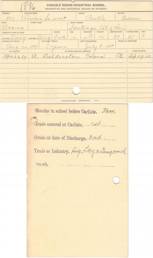 Louisa Seweet Student File Louisa Seweet Student File