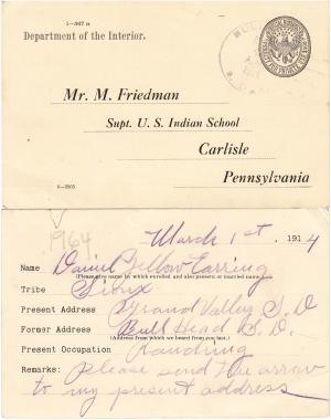 Daniel Yellow Earrings Student File 