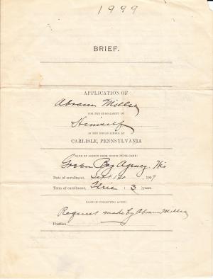 Abraham Miller Student File Abraham Miller Student File