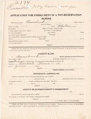 Anna Buck Student File