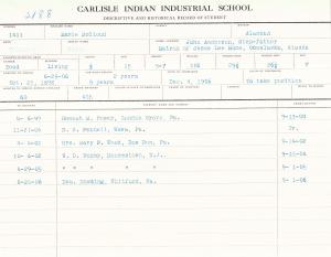 Marie McCloud Student File Marie McCloud Student File