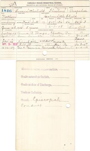 Susan Littleshield Student File Susan Littleshield Student File