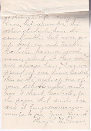 Mary North Student File