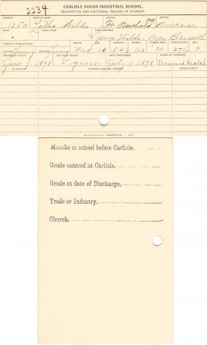 Letha Wilde Student File Letha Wilde Student File