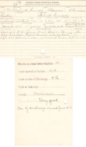 Malinda Saunooke Student File Malinda Saunooke Student File