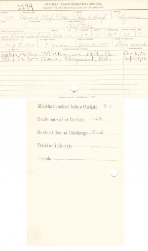 Maud Chief Killer Student File Maud Chief Killer Student File