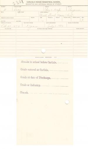 Lucy Black Shortnose Student File Lucy Black Shortnose Student File