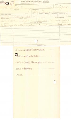 Sarah Vanacy Student File Sarah Vanacy Student File
