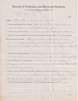 Cynthia Lambert Student File Cynthia Lambert Student File
