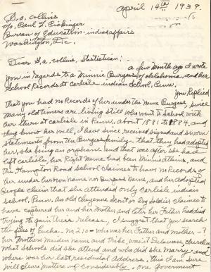 Minnie Atkins Student File Minnie Atkins Student File