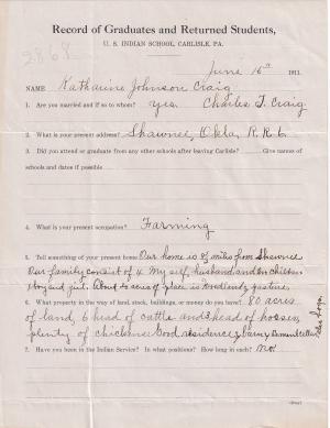 Katie Johnson Student File Katie Johnson Student File