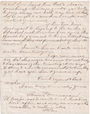 Louis Mousseau Jr. Student File