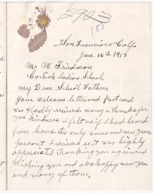 Felicita Romero Student File