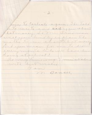 Minnie J. Bonser Student File