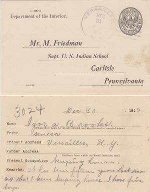 Izora Taylor Student File