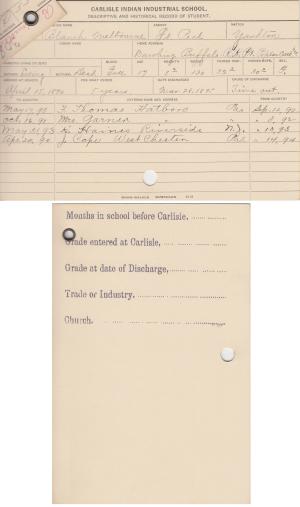 Blanche Melbourne Student File Blanche Melbourne Student File