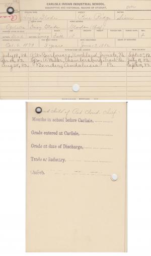 Lizzie Glode (Daisy Glode) Student File Lizzie Glode (Daisy Glode) Student File