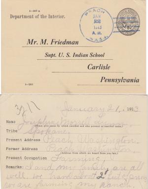 Josephine Morrell Student File