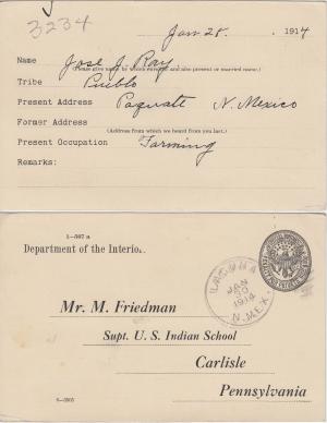 Jose J. Ray Student File Jose J. Ray Student File