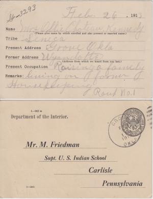Ollie Choteau Student File Ollie Choteau Student File