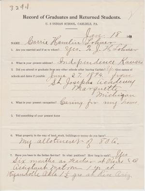 Carrie Hamlin Student File Carrie Hamlin Student File