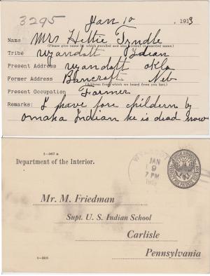 Hattie Hicks Student File