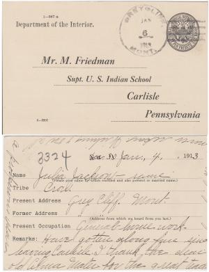 Julia Jackson Student File
