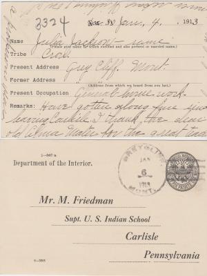 Julia Jackson Student File Julia Jackson Student File