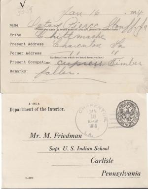 Octave Pierce Stouff Student File Octave Pierce Stouff Student File