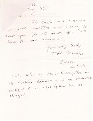 Abel Greeley Student File Abel Greeley Student File