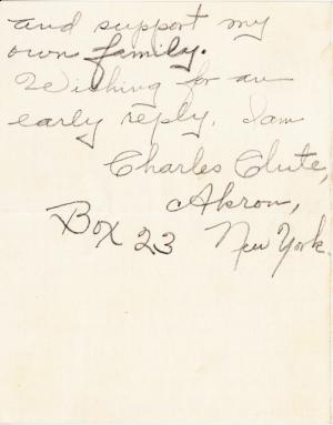 Charles Clute Student File Charles Clute Student File