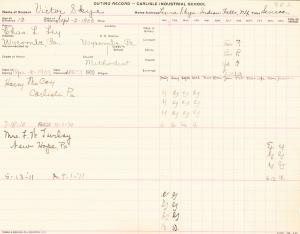 Victor Skye Student File Victor Skye Student File