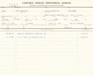 Mary La Rocque Student File Mary La Rocque Student File
