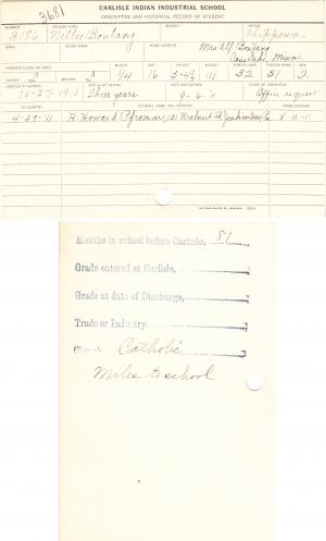 Nellie Boutang Student File