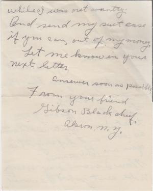 Gibson Blackchief Student File