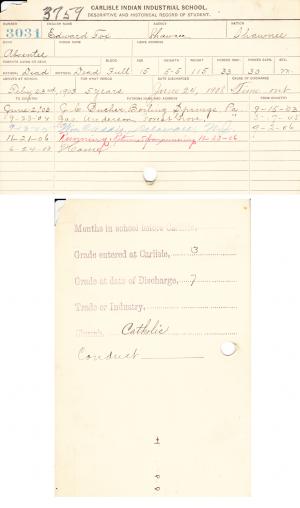 Edward Fox Student File Edward Fox Student File